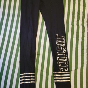 Justice mid rise leggings